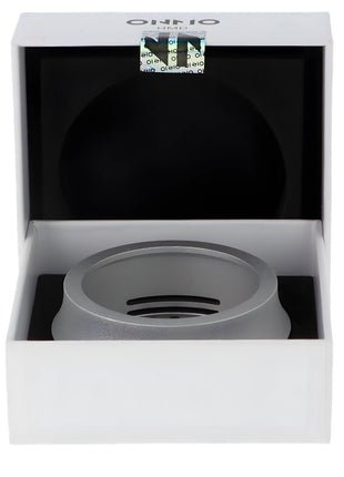 ONMO HMD Silver Heat Management Device inside its packaging, highlighting the premium presentation.