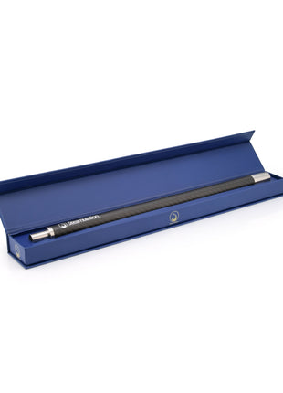 Steamulation Carbon Mouthpiece in black finish inside box.
