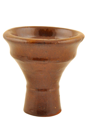 Front angle of the clay bowl used with the Mini Beast Shisha