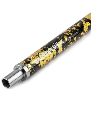 Steamulation Carbon Mouthpiece in gold leaf finish.

