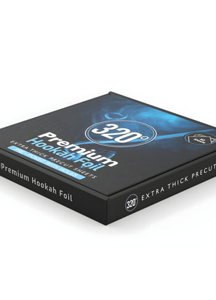320 Pre - Cut Hookah Foil with Pre - Poked Holes Foil with and from The Premium Way