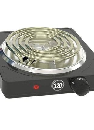 320° - 320º Electric Charcoal Burner Set: 1000W with Grid & Tongs - The Premium Way