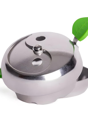 Side profile of the AOT Provost 3 Heat Controller, featuring its stainless steel construction and ergonomic design.
