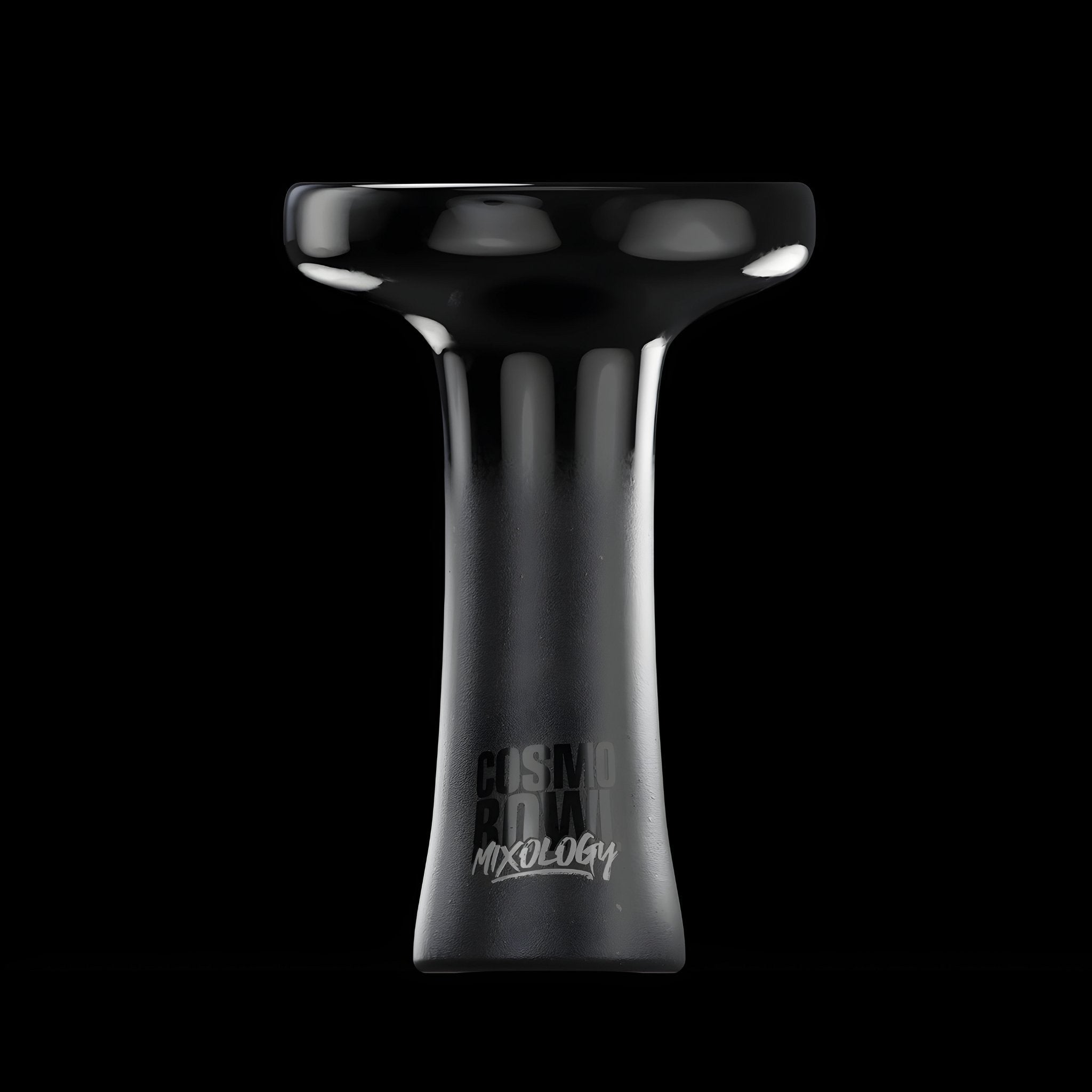 Cosmo Mixology black 4-partition phunnel shisha bowl