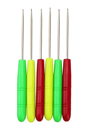 Essentials Hookah Foil Poker Tool in Vibrant Colors - 6 Pieces - The Premium Way