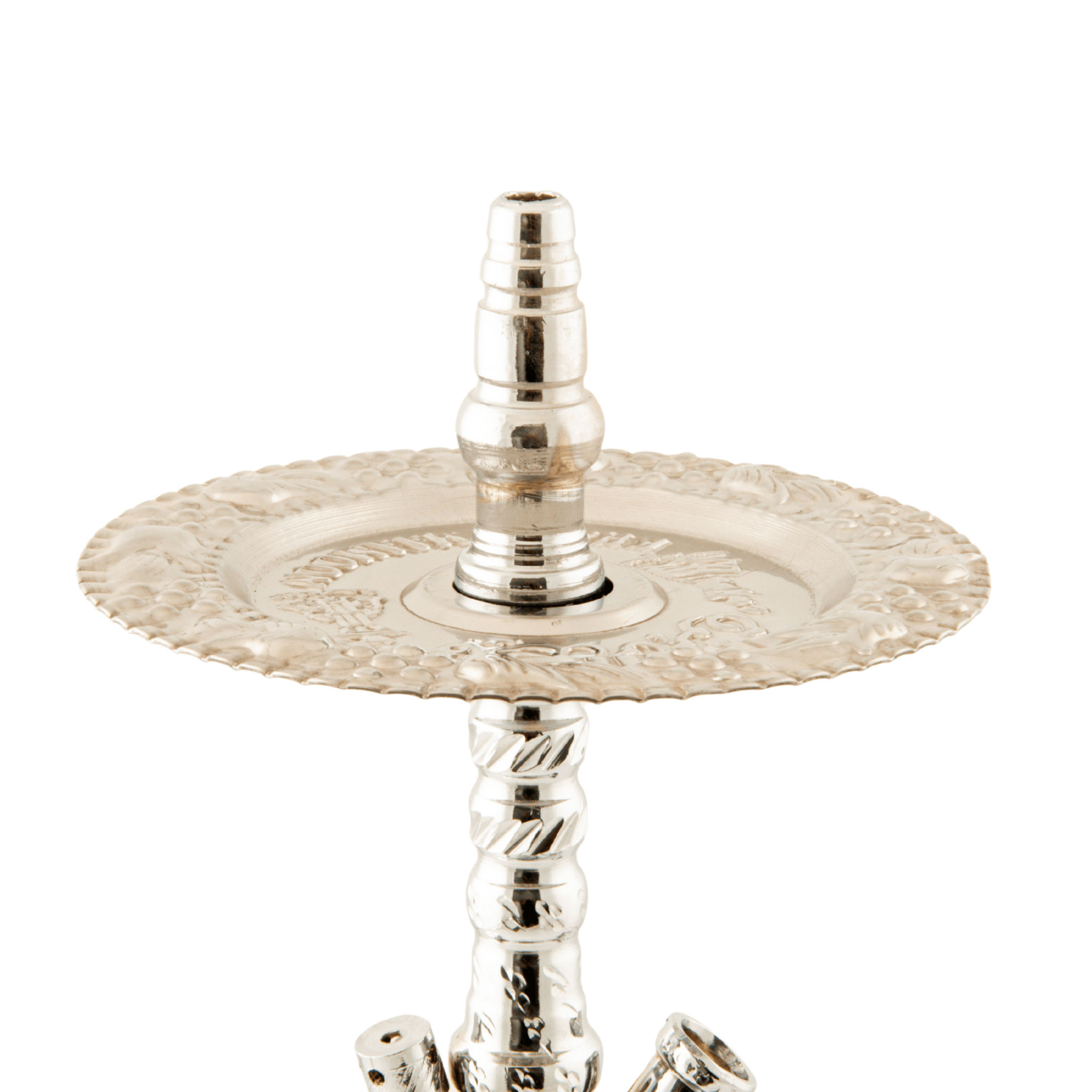 Khalil Mamoon Balha Safari Silver Blue 22" Hookah Shisha | The Premium Way
