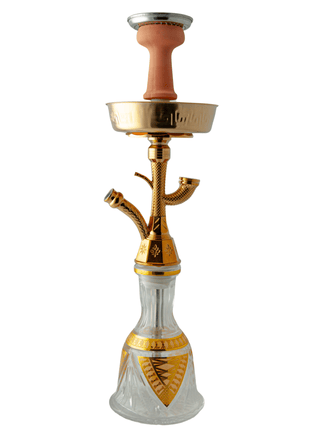 King Buzz Gold Traditional Shisha 47cm (Medium) Shisha | The Premium Way