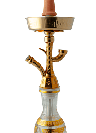 King Buzz Gold Traditional Shisha 47cm (Medium) Shisha | The Premium Way