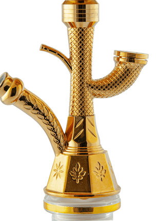 King Buzz Gold Traditional Shisha 47cm (Medium) Shisha | The Premium Way