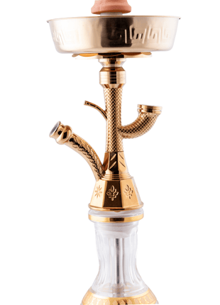 King Buzz Gold Traditional Shisha 47cm (Medium) Shisha | The Premium Way