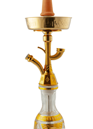 King Buzz Gold Traditional Shisha 47cm (Medium) Shisha | The Premium Way