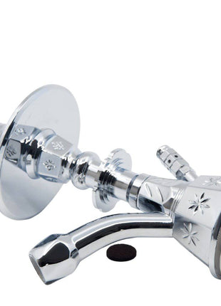 King Buzz - King Buzz Traditional Small Shisha - Silver - The Premium Way