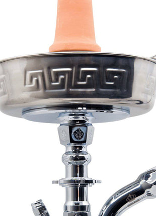 King Buzz - King Buzz Traditional Small Shisha - Silver - The Premium Way