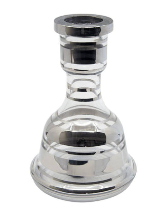 King Buzz - King Buzz Traditional Small Shisha - Silver - The Premium Way