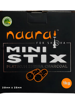 Naara for Shisha Charcoal | Mini Stix Charcoal | The Premium Way