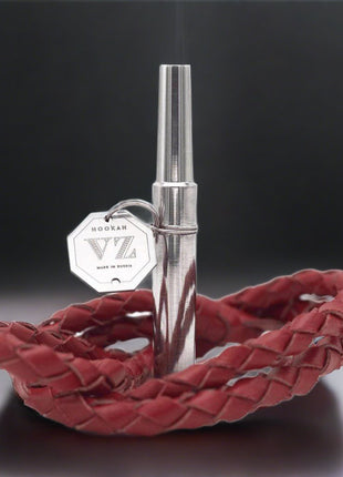 VZ Hookah - V.Z. Hookah - Deluxe Red Leather Personal Mouthtip - The Premium Way